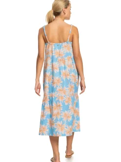 Femme Roxy Waiting Line Printed - Robe Midi Pour Femme