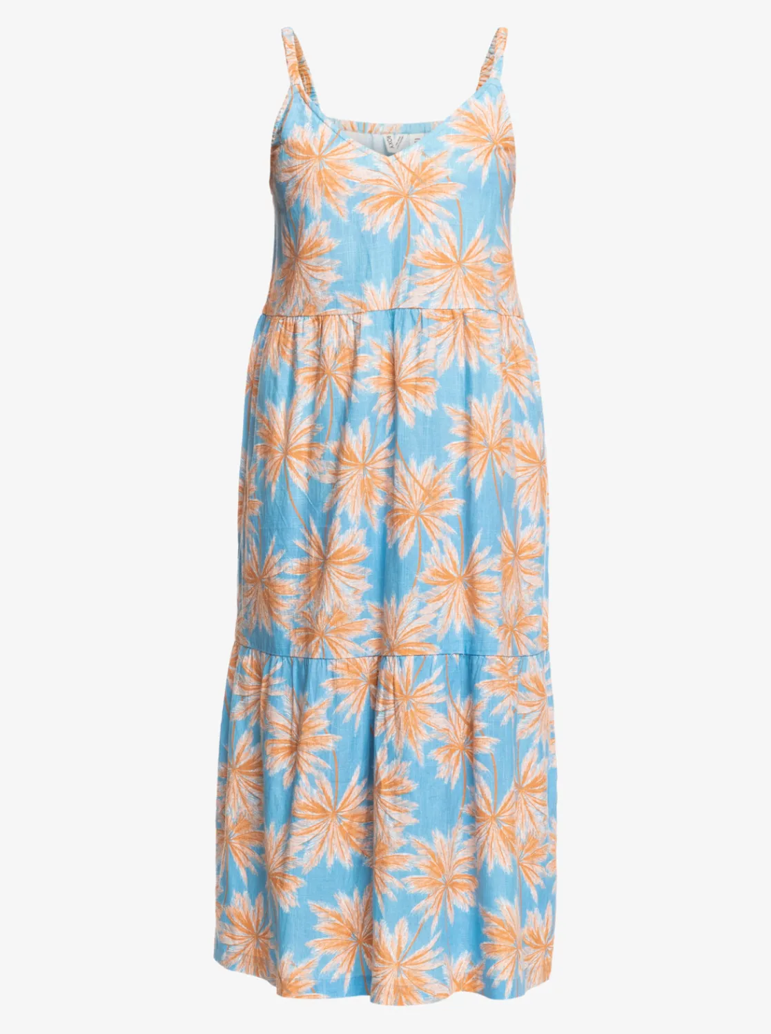 Femme Roxy Waiting Line Printed - Robe Midi Pour Femme
