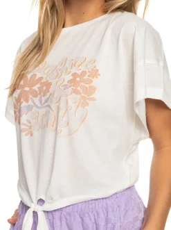 Femme Roxy We Go To The Sea - T-Shirt Court Pour Femme