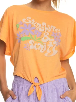 Femme Roxy We Go To The Sea - T-Shirt Court Pour Femme