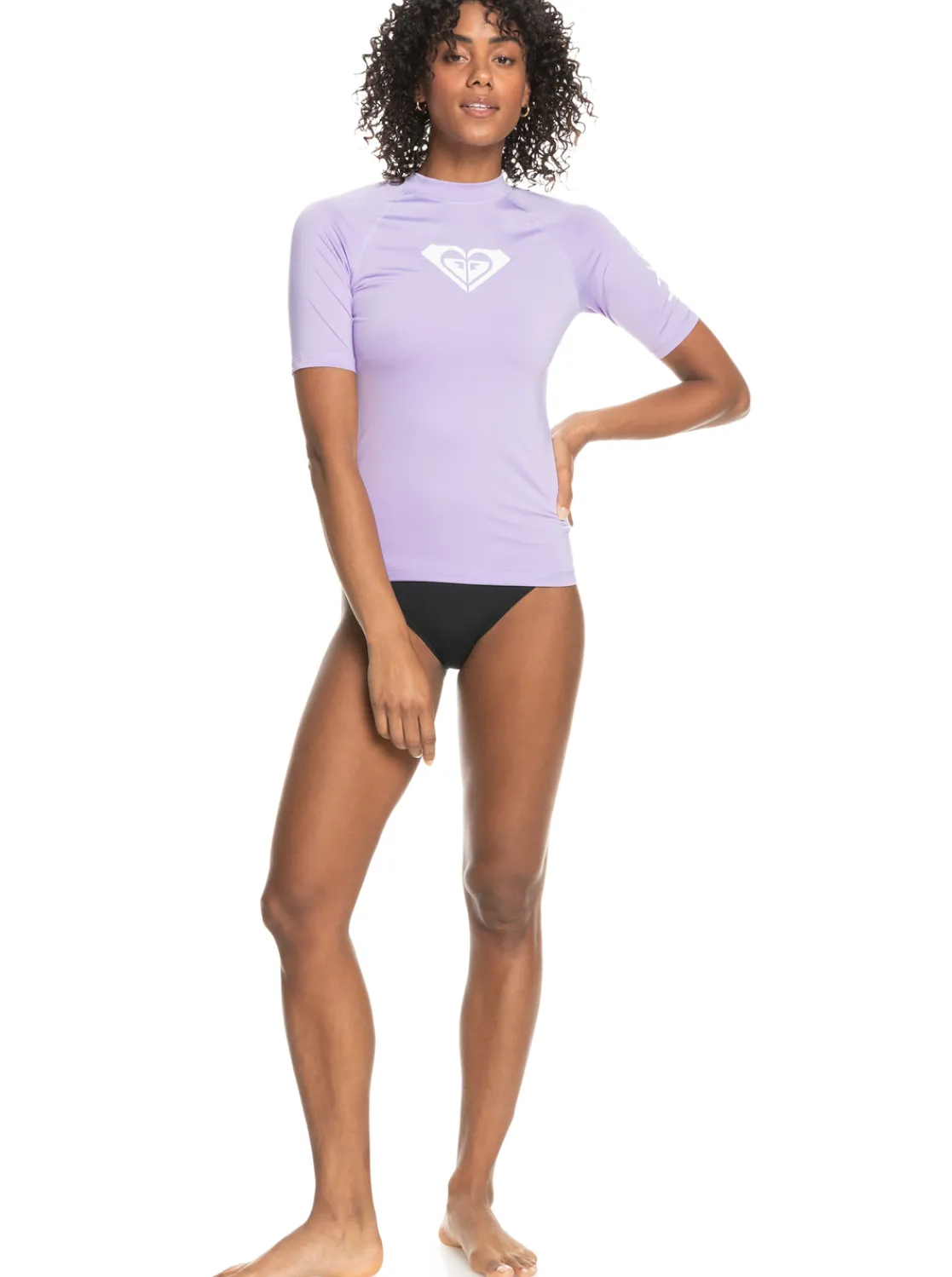Femme Roxy Whole Hearted - Lycra Manches Courtes Upf 50 Pour Femme