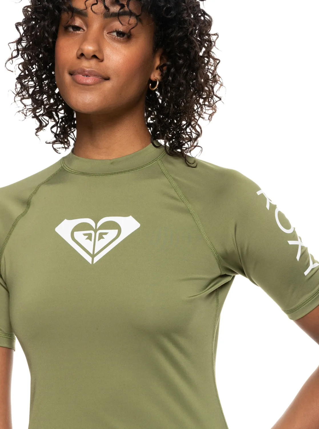 Femme Roxy Whole Hearted - Lycra Manches Courtes Upf 50 Pour Femme