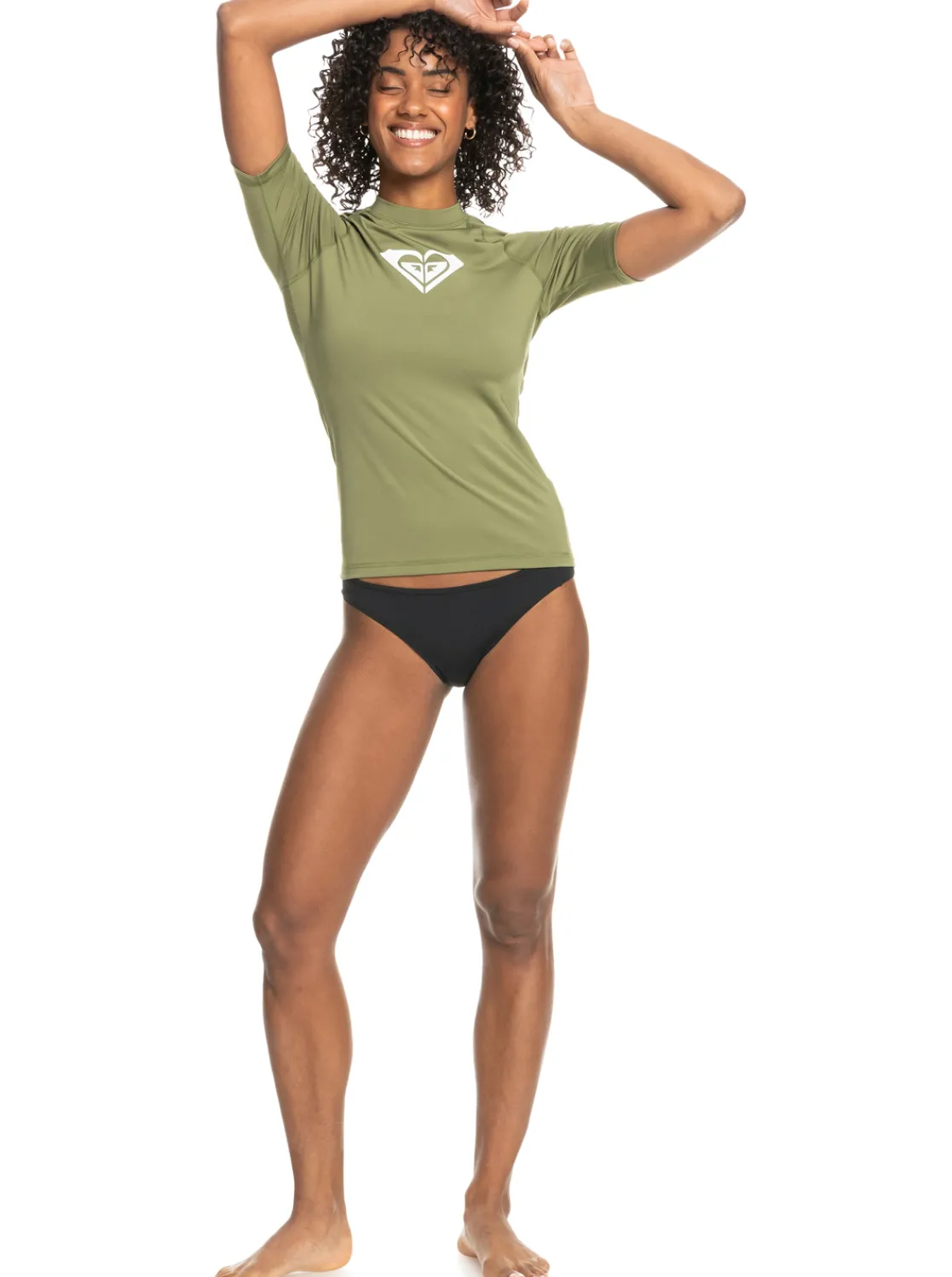 Femme Roxy Whole Hearted - Lycra Manches Courtes Upf 50 Pour Femme