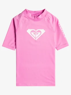 Femme Roxy Whole Hearted - Lycra Manches Courtes Pour Fille 2-7 Ans